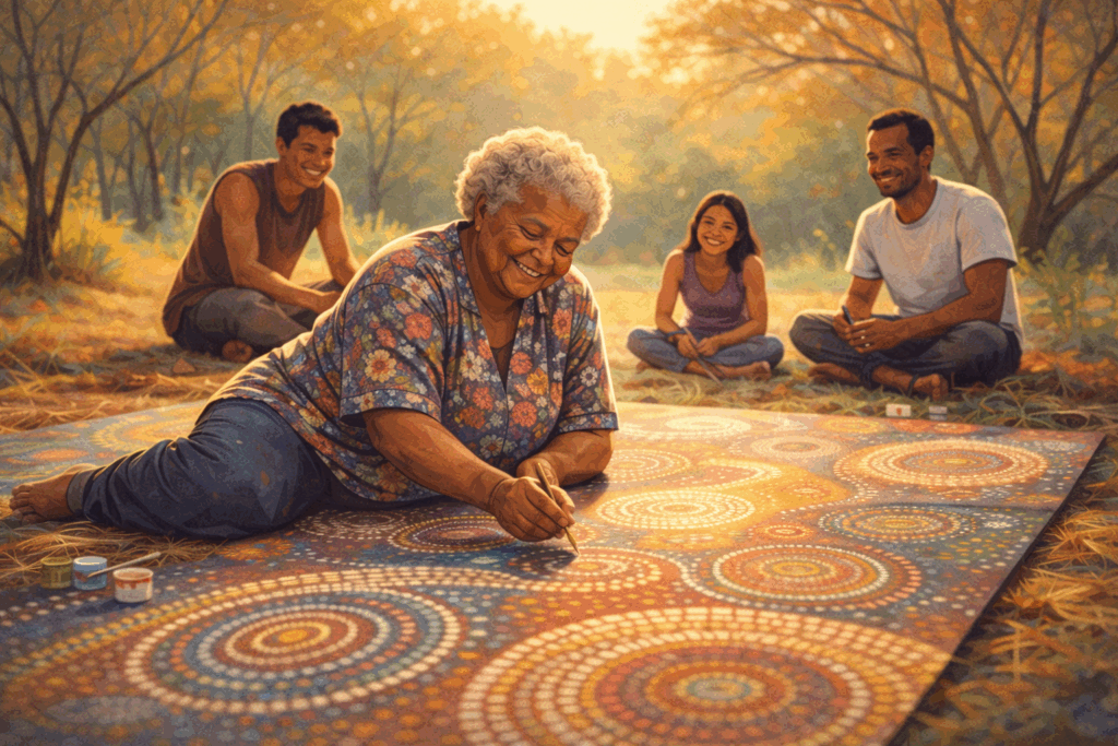 Cultural reconnection and healing after cultural evisceration